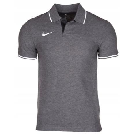 NIKE POLO AJ1502-071 CHARCOAL / WHITE